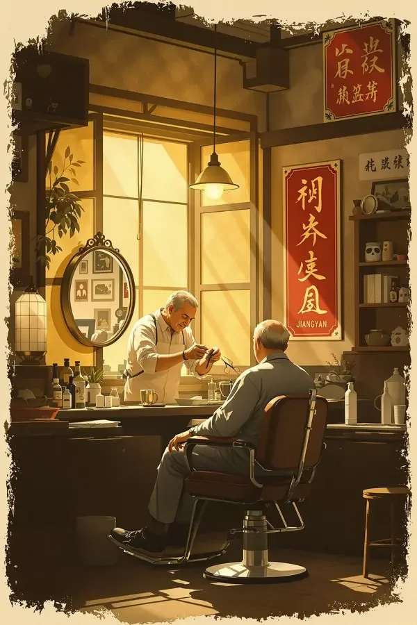 老街理发店 短剧封面